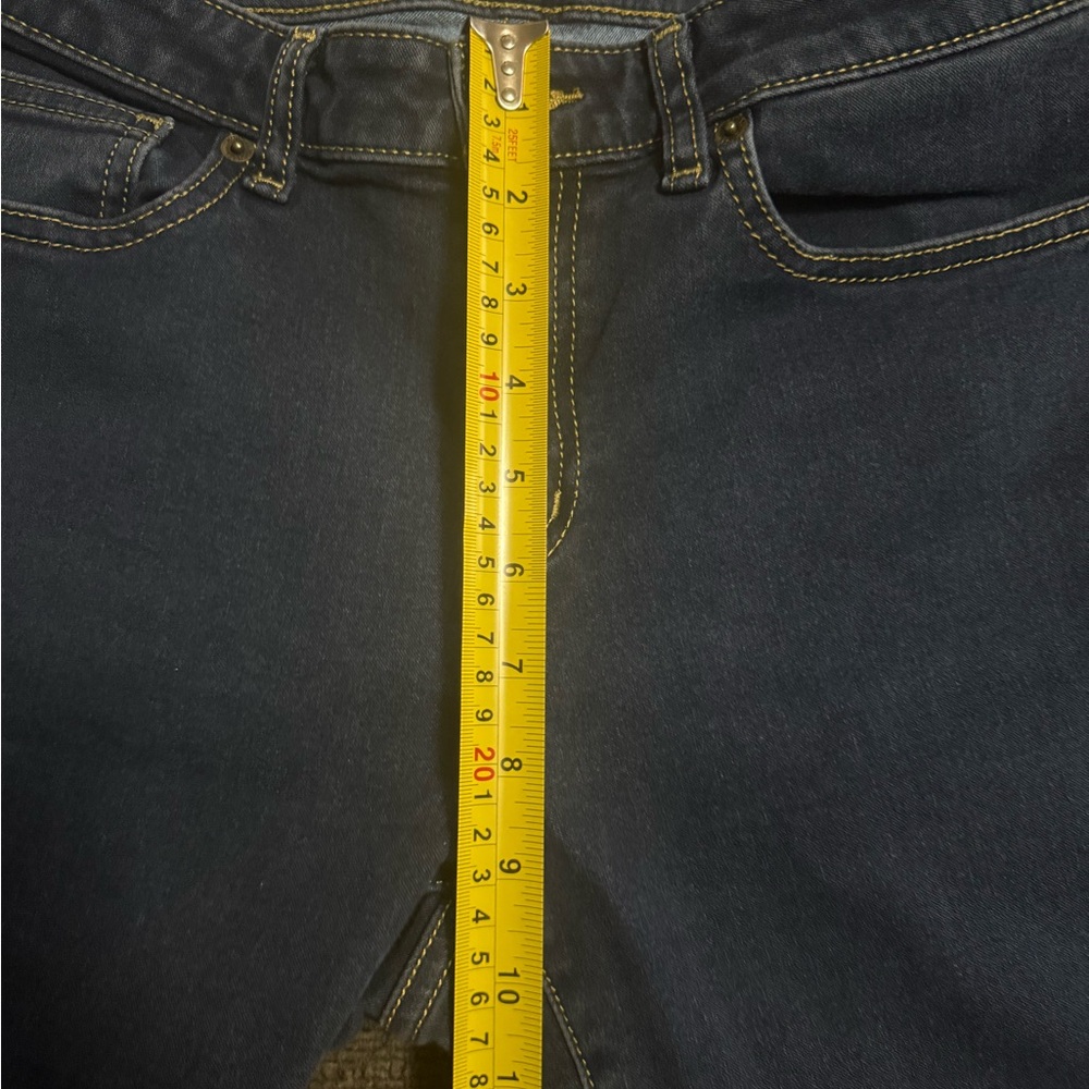 Michael Kors Izzy Skinny Jeans Dark Wash Size 8 Stretch - Picture 11 of 14